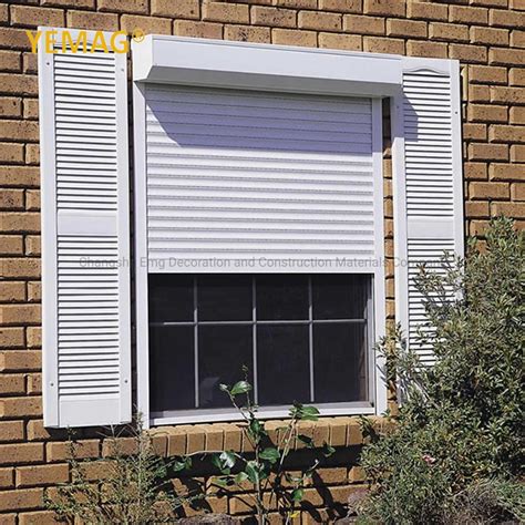 netherlands roll down window cover metal box|Electric shutters .